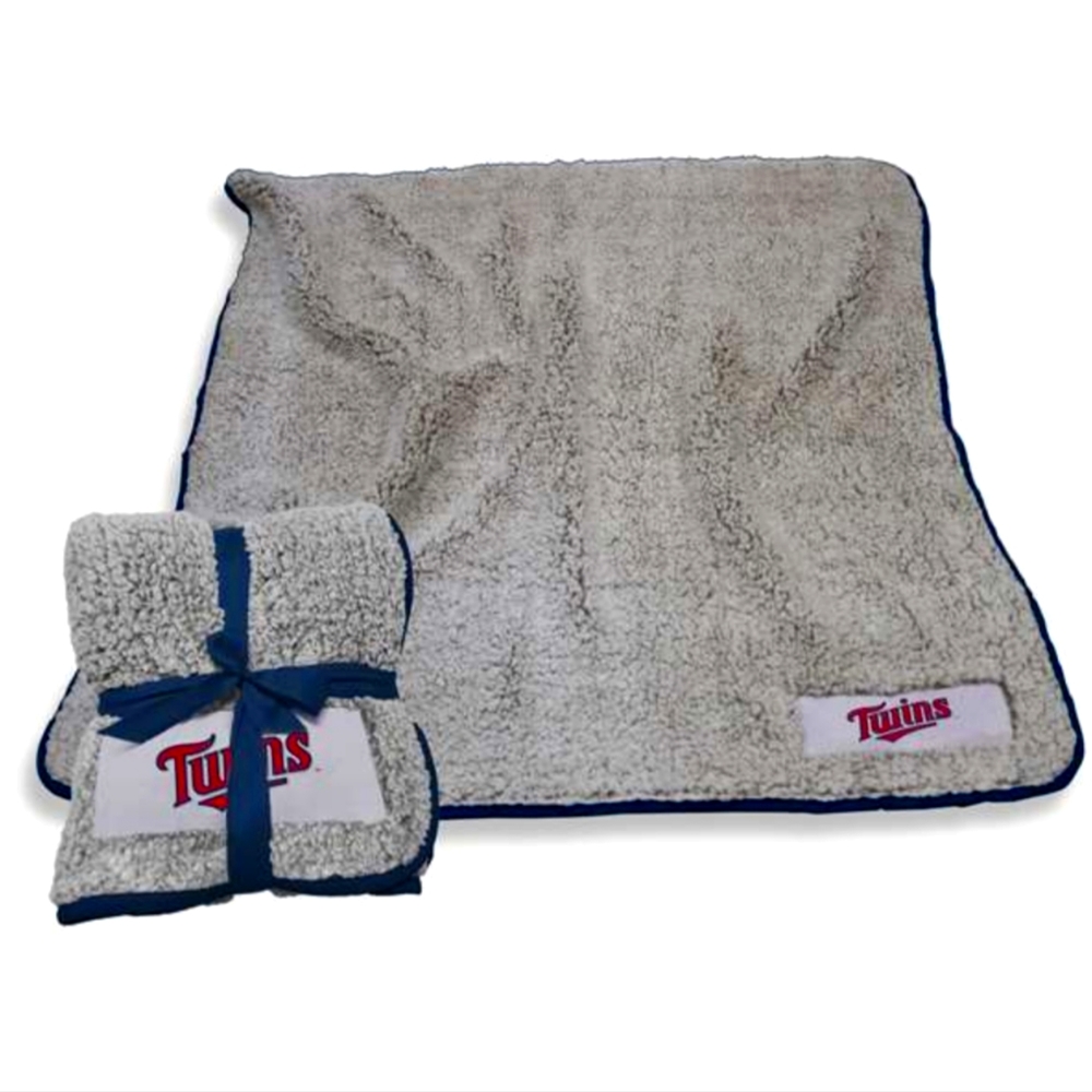 Minnesota Twins Frosty Fleece Sherpa blanket 50 x 60